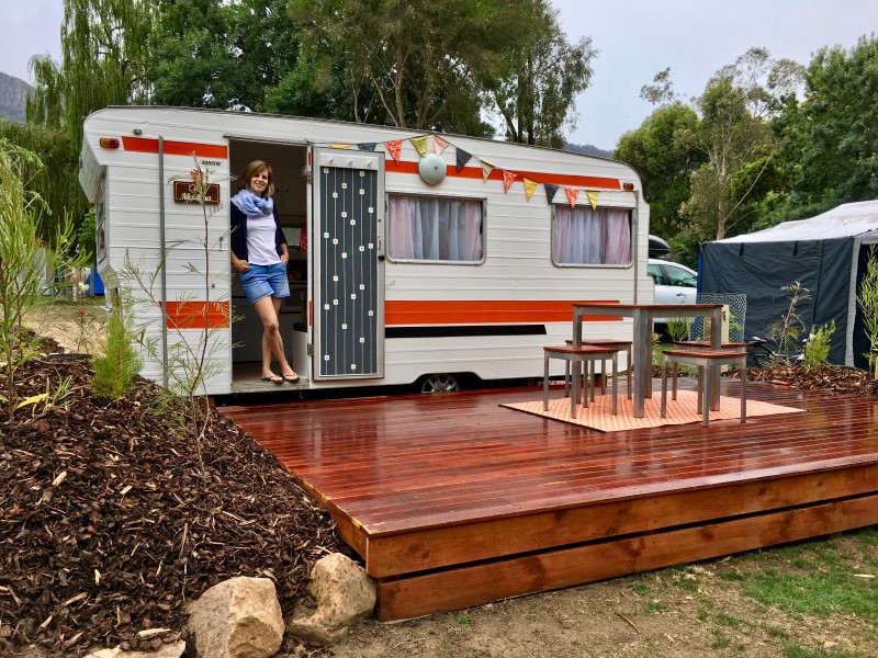 Queen Maxima as part of the Glamping at Halls Gap Lakeside Tourist Park, Grampians