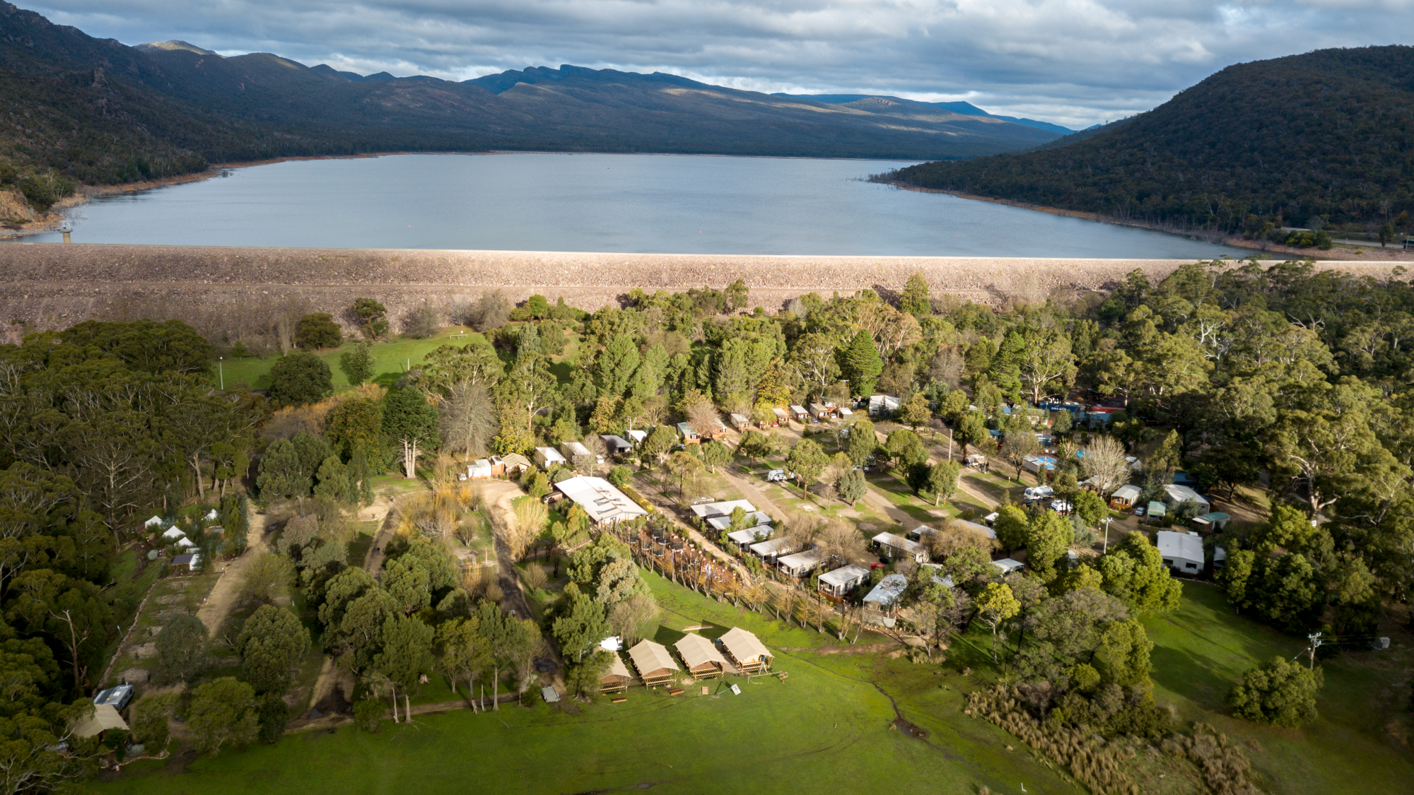 Halls Gap Accommodation Halls Gap Lakeside Tourist Park