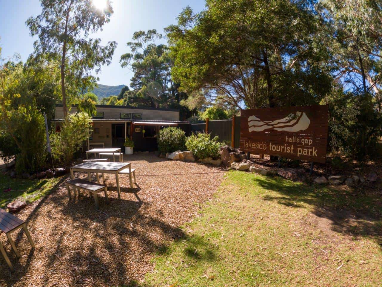 Lakeside Tourist Park In Halls Gap Lakeside Tourist Park In Halls Gap